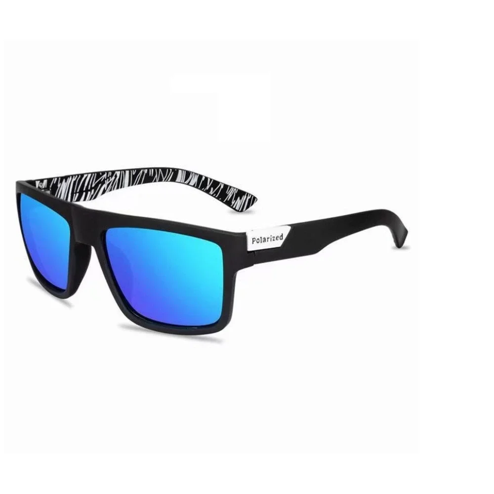 Sunglasses Retro Outfit Party Beach Style Polarized‎ Lens Men Male Blue Mirror